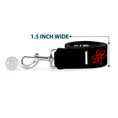 Load image into Gallery viewer, Dog Leash - I "ATOM" COITUS Black/White/Red
