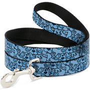 Dog Leash - Blue's Clues Blue Poses Scattered Blues