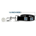 Load image into Gallery viewer, Dog Leash - BUILT FORD TOUGH Logo2 Black/White/Blue

