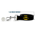 Load image into Gallery viewer, Dog Leash - Batman Shield Black/Yellow
