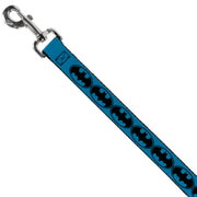 Dog Leash - Bat Signal-3 Blue/Black/Blue