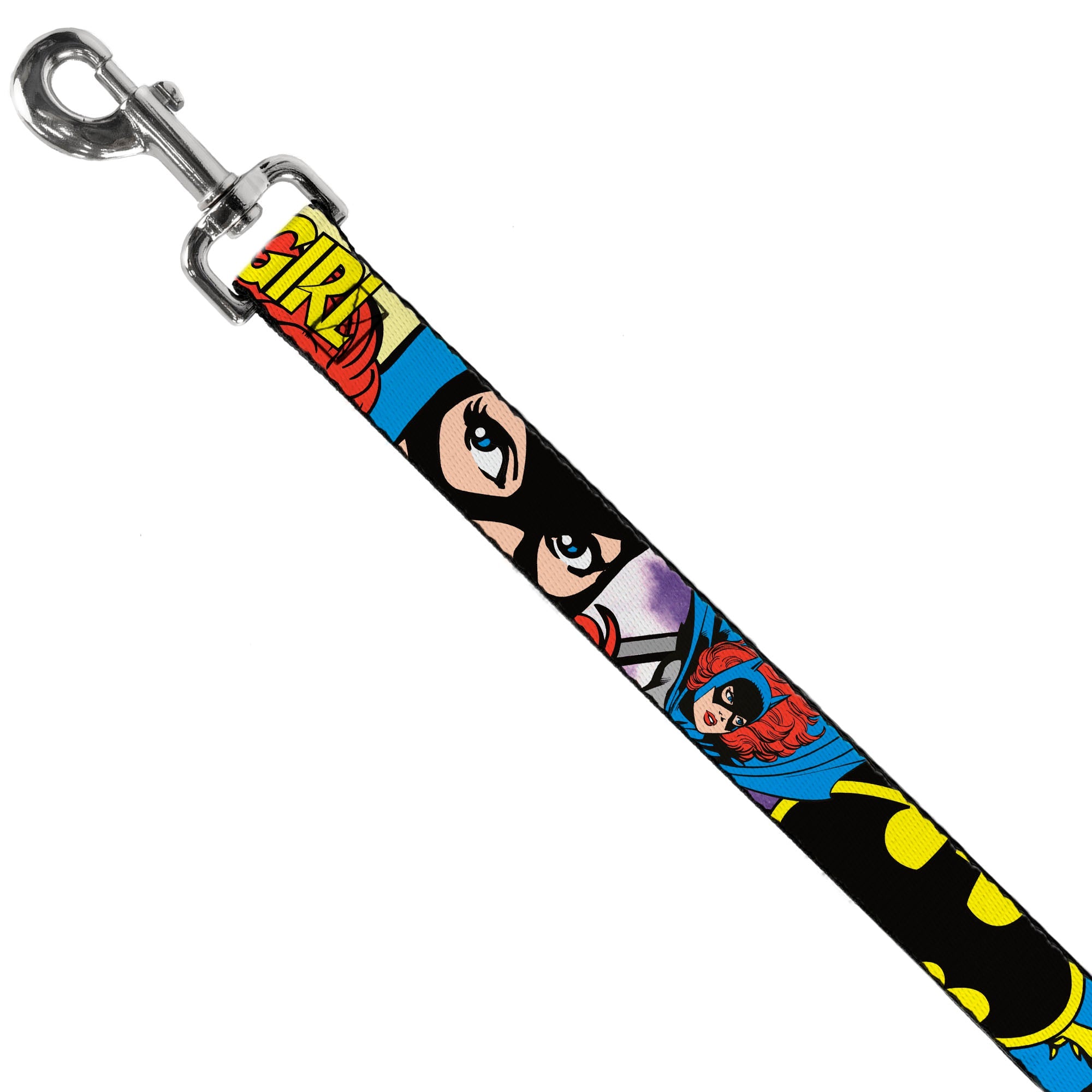 Dog Leash - BATGIRL in Action w/Face CLOSE-UP