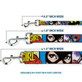Load image into Gallery viewer, Dog Leash - BATGIRL in Action w/Face CLOSE-UP
