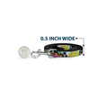 Load image into Gallery viewer, Dog Leash - BATGIRL Panels Yellow/Pink

