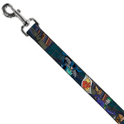Dog Leash - Batman Battling Villains in Tunnel