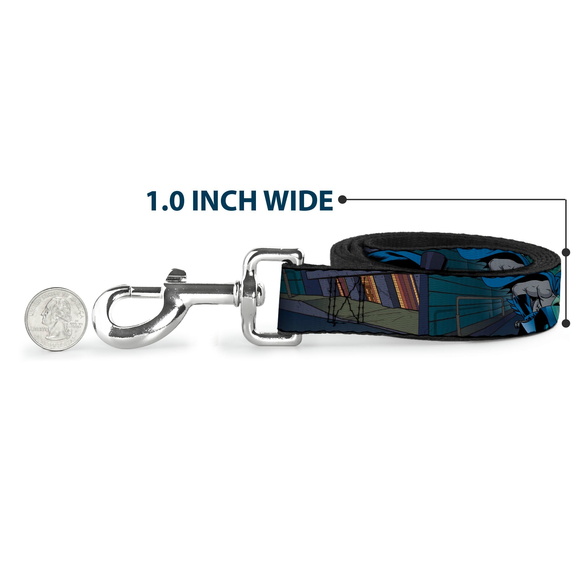 Dog Leash - Batman Battling Villains in Tunnel