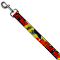 Load image into Gallery viewer, Dog Leash - Classic BATMAN Issue #1 Robin & Batman Cover Pose Yellow/Red
