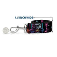 Load image into Gallery viewer, Dog Leash - Batman Batgirl and Joker Comic Book Cover Face Close-Ups Black
