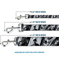Load image into Gallery viewer, Dog Leash - Batman Hush Pose Sketches Black/White

