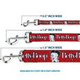 Load image into Gallery viewer, Dog Leash - BETTY BOOP Winking Kiss Pose and Text Reds/Black/White
