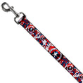 Load image into Gallery viewer, Dog Leash - Captain America Shield Digital Camo Blue/White/Red
