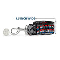 Load image into Gallery viewer, Dog Leash - CAPTAIN AMERICA 2-Poses/Comic Blocks Grays/Red/White/Blue
