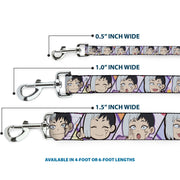 Dog Leash - Dr. Stone Chibi Gen Asagiri Expression Blocks