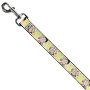 Dog Leash - Dr. Stone Chibi Senku and Gen Faces Stars Yellows