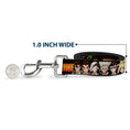 Load image into Gallery viewer, Dog Leash - DR. STONE Title Logo and Character Group Black
