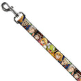 Load image into Gallery viewer, Dog Leash - Dr. Stone Character Group Faces Close-Up
