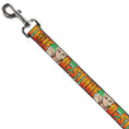 Load image into Gallery viewer, Dog Leash - DR. STONE Title Logo and Suika Face Close-Up Greens
