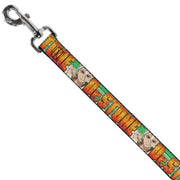 Dog Leash - DR. STONE Title Logo and Suika Face Close-Up Greens