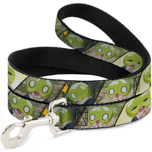 Dog Leash - DR. STONE Title Logo and Suika Pose Blocks