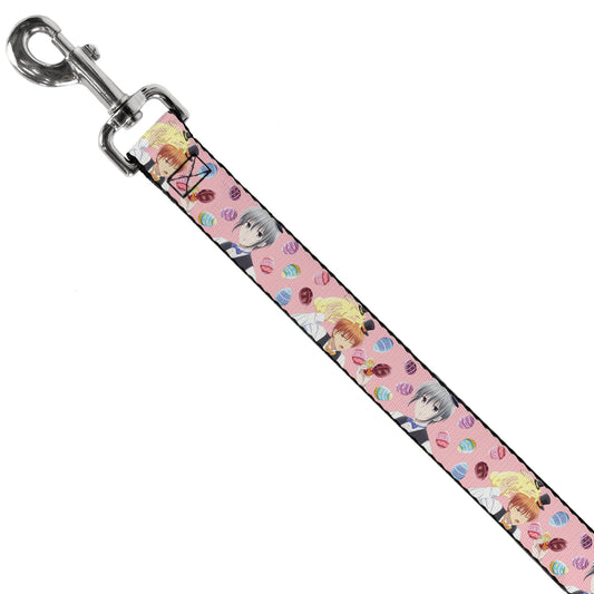 Dog Leash - Fruits Basket Kyo and Yuki Easter Themed Animage Poster Pose Pink