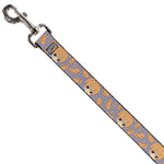 Dog Leash - Fruits Basket Chibi Kyo Soma and Cat Scattered Blue/Orange