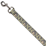 Dog Leash - Fruits Basket Chibi Shigure Soma and Dog Scattered Olive/Gray