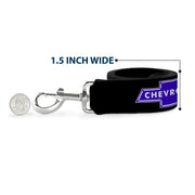 Dog Leash - Chevy Bowtie Logo REPEAT