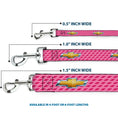 Load image into Gallery viewer, Dog Leash - Chevy Gold Bowtie w/Logo PINK
