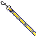 Load image into Gallery viewer, Dog Leash - CHEVROLET SUPER SERVICE Logo/Stripe Blue/White/Yellow
