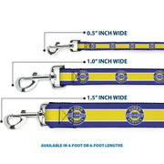 Dog Leash - CHEVROLET SUPER SERVICE Logo/Stripe Blue/White/Yellow