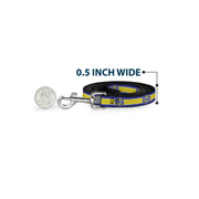 Dog Leash - CHEVROLET SUPER SERVICE Logo/Stripe Blue/White/Yellow
