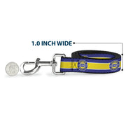 Dog Leash - CHEVROLET SUPER SERVICE Logo/Stripe Blue/White/Yellow