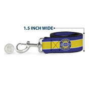 Dog Leash - CHEVROLET SUPER SERVICE Logo/Stripe Blue/White/Yellow