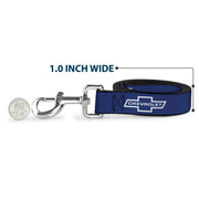 Dog Leash - 1965 CHEVROLET Bowtie Blue/White