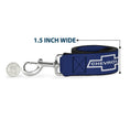 Load image into Gallery viewer, Dog Leash - 1965 CHEVROLET Bowtie Blue/White
