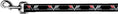 Load image into Gallery viewer, Dog Leash - 1967 Impala 396 TURBO-JET V Emblem/Stripe Black/Silver/Red/White
