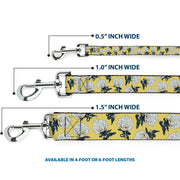 Dog Leash - Hell's Paradise Chibi Gabimaru Poses Scattered Yellow