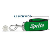 Dog Leash - SPRITE Logo Green/White