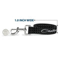 Load image into Gallery viewer, Dog Leash - CHALLENGER Repeat w/Text Black/White
