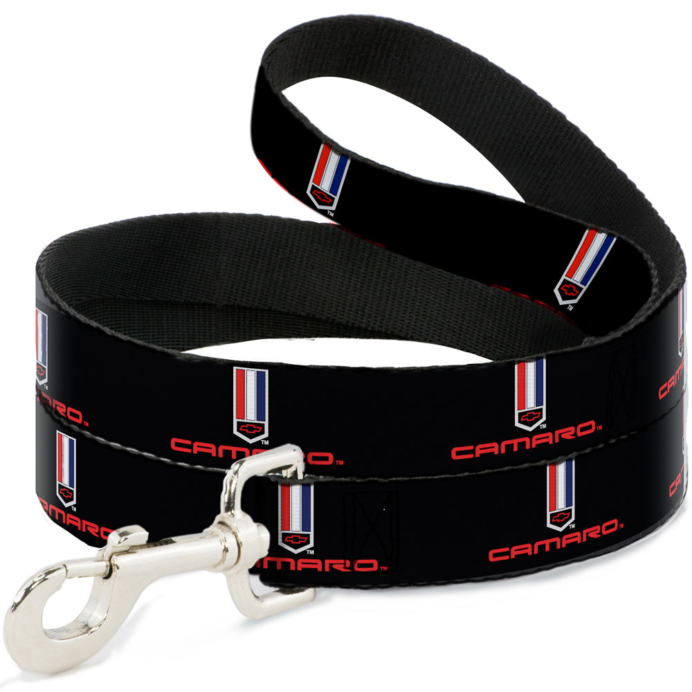 Dog Leash - CAMARO Badge Logo REPEAT