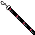 Load image into Gallery viewer, Dog Leash - 1972 CAMARO Script Emblem Black/Silver/Reds

