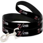 Dog Leash - 1969 Camaro Z/28 Emblem Black/Silvers/Red