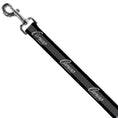 Load image into Gallery viewer, Dog Leash - 1969 CAMARO BY CHEVROLET Emblem/Stripe Black/Gray/Silver
