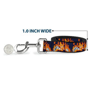 Dog Leash - My Hero Academia Flame Hero Endeavor Pose Blue