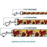 Dog Leash - My Hero Academia Mirio Togata Upper Cut Pose Yellow