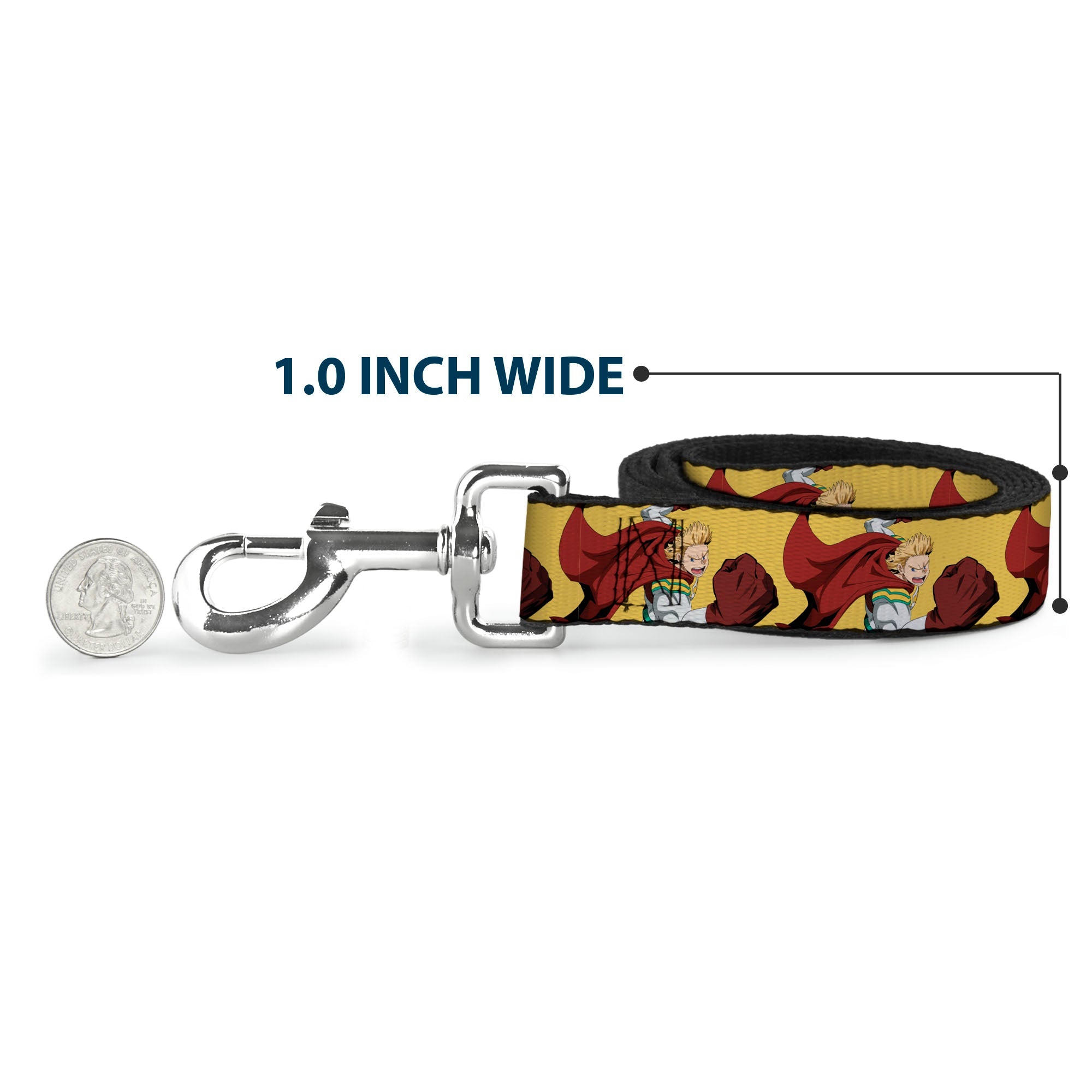 Dog Leash - My Hero Academia Mirio Togata Upper Cut Pose Yellow