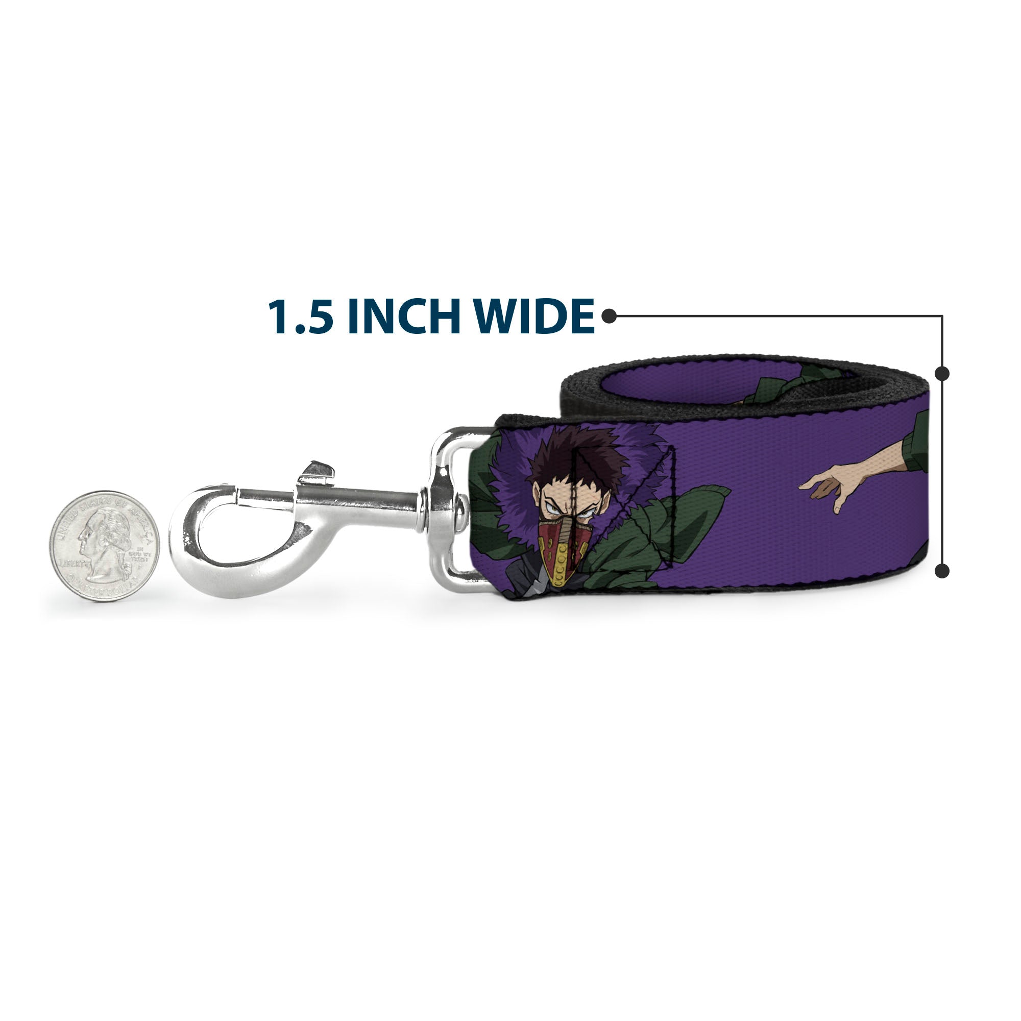 Dog Leash - My Hero Academia Kai Chisaki Action Pose Purple