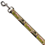 Dog Leash - MY HERO ACADEMIA Character Trio Pose and Title Logo Tan