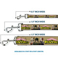 Load image into Gallery viewer, Dog Leash - MY HERO ACADEMIA Character Trio Pose and Title Logo Tan
