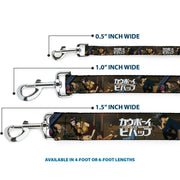 Dog Leash - COWBOY BEBOP Jet Black and Crew Bonsai Tree Scene and Title Logo